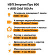 ИБП для котла Энергия Про 800 + Аккумулятор Grid 100 Ah 12 v (500Вт - 109мин) - ИБП и АКБ - ИБП для котлов - Магазин сварочных аппаратов, сварочных инверторов, мотопомп, двигателей для мотоблоков ПроЭлектроТок